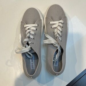 Steve Madden Light Gray Women's Sneakers